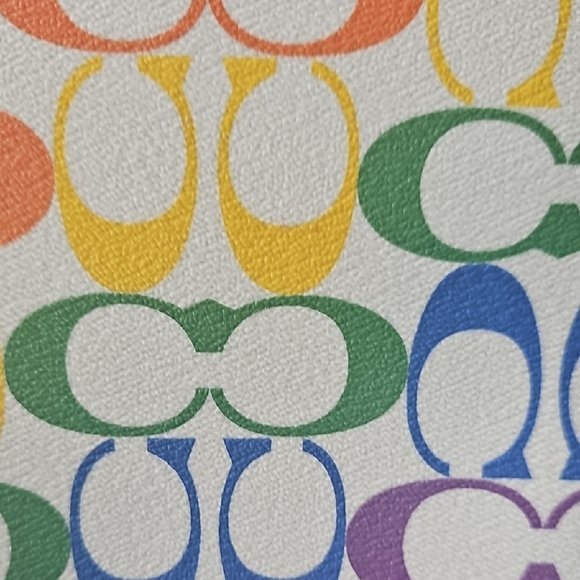 Coach Logo Leather Crossbody Bag - Picture 6 of 11